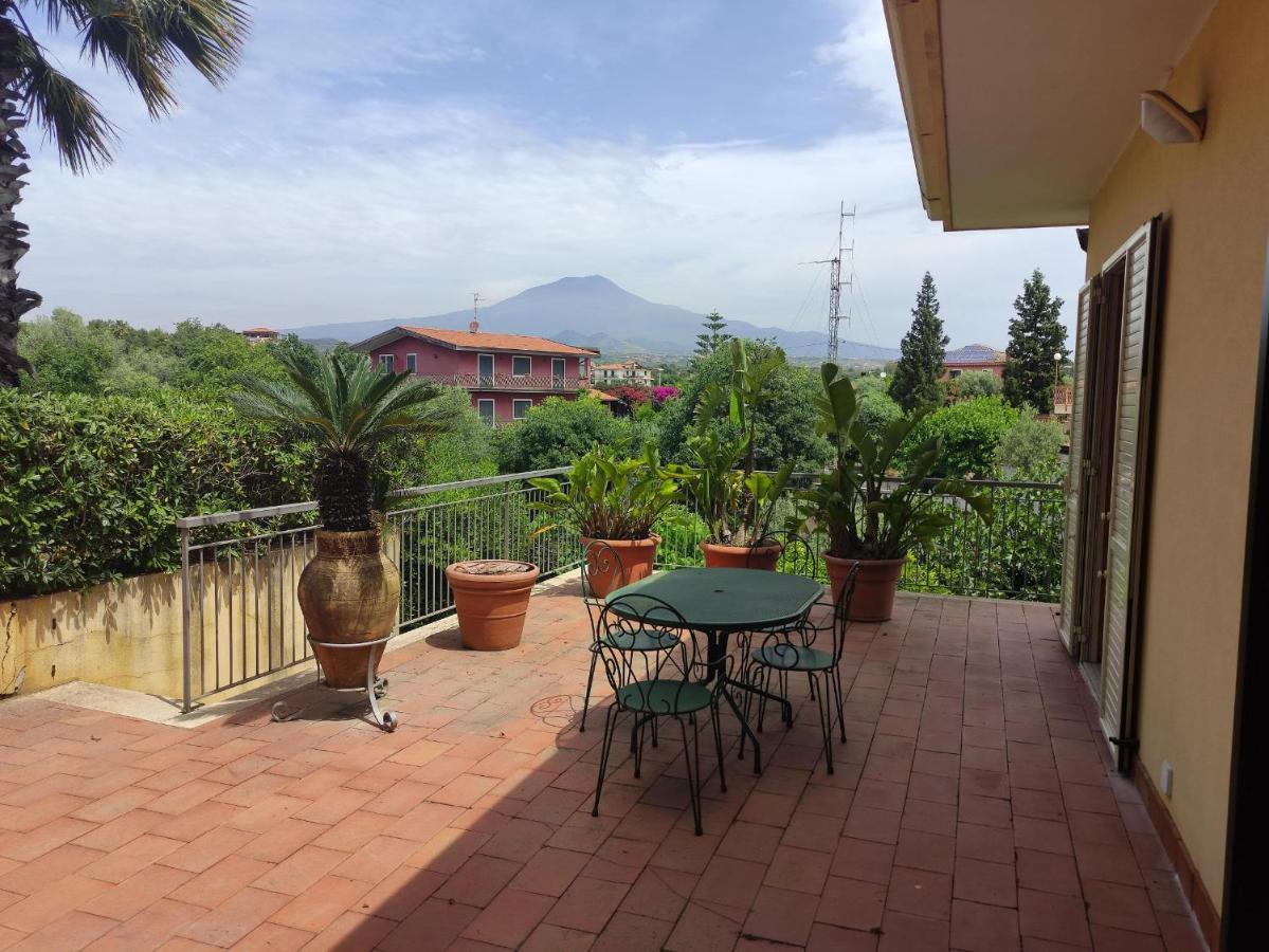 Holiday Flower Villa Panoramica Sul Golfo Di Catania Misterbianco Eksteriør bilde